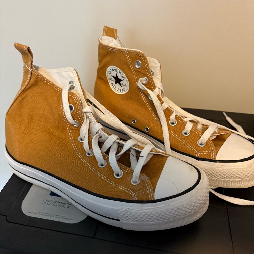 Converse Kids High-Top Sneakers - Amber